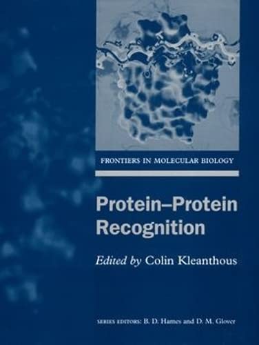 9780199637607: Protein-protein Recognition: 31 (Frontiers in Molecular Biology)