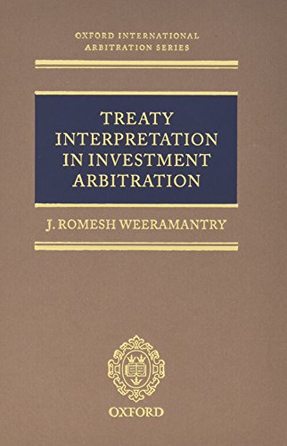 Stock image for Treaty Interpretation in Investment Arbitration (Oxford International Arbitration Series) for sale by Iridium_Books