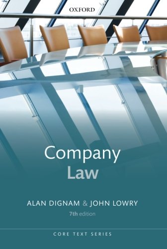 Stock image for Company Law (Core Text) (Core Texts Series) for sale by WorldofBooks