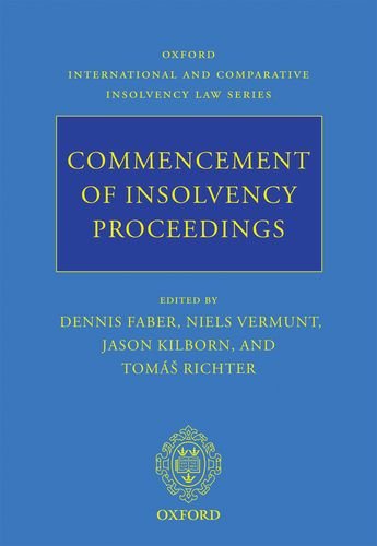 Stock image for Commencement of Insolvency Proceedings for sale by Books Puddle