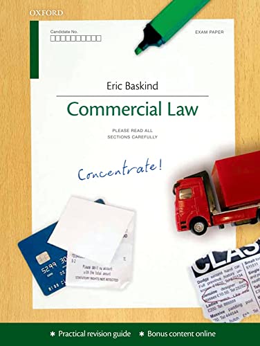 Beispielbild fr Commercial Law Concentrate: Law Revision and Study Guide zum Verkauf von WorldofBooks