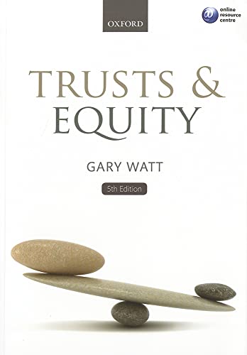 Trusts and Equity (9780199644360) by Watt, Gary