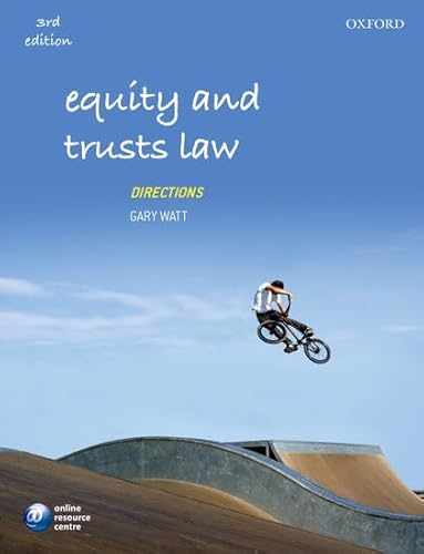 Imagen de archivo de Equity and Trusts Law Directions (Directions series) a la venta por WorldofBooks