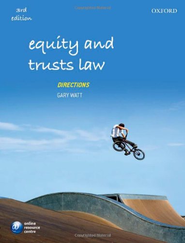 9780199644445: Equity and Trusts Law Directions