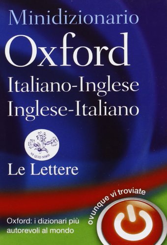 9780199644773: Minidizionario Oxford italiano-inglese, inglese-italiano