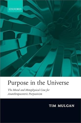 Beispielbild fr Purpose in the Universe zum Verkauf von Feldman's  Books