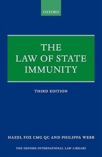 9780199647064: The Law of State Immunity