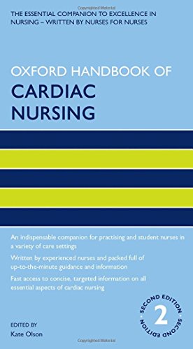 Stock image for Oxford Handbook of Cardiac Nursing 2/e (Oxford Handbooks in Nursing) for sale by AwesomeBooks