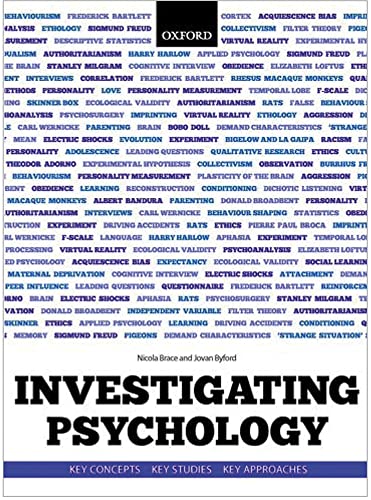 Stock image for Investigating Psychology: Key concepts, key studies, key approaches for sale by AwesomeBooks