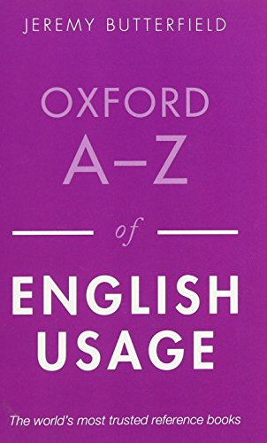 9780199652457: Oxford A-Z of English Usage