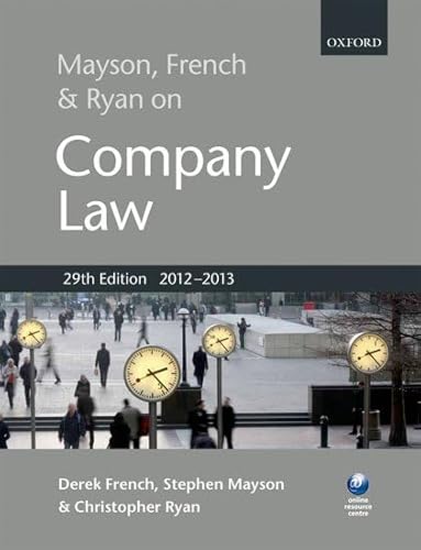 Stock image for Mayson, French & Ryan on Company Law for sale by MusicMagpie