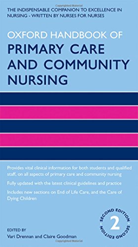 Imagen de archivo de Oxford Handbook of Primary Care and Community Nursing a la venta por Better World Books: West