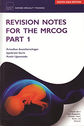 Imagen de archivo de REVISION NOTES FOR THE MRCOG PART 1 a la venta por Books Unplugged