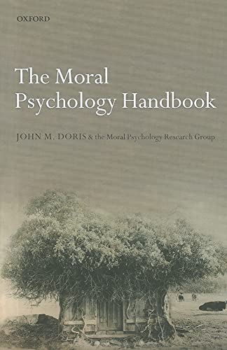 9780199655489: MORAL PSYCHOLOGY HANDBOOK P