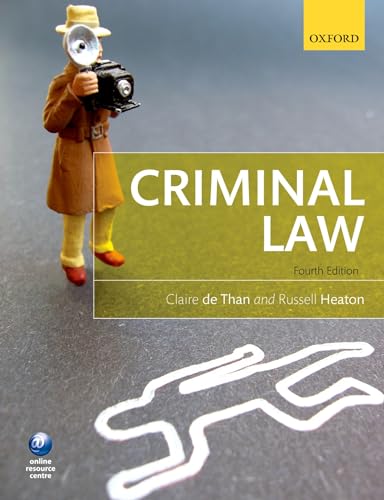 9780199657209: Criminal Law