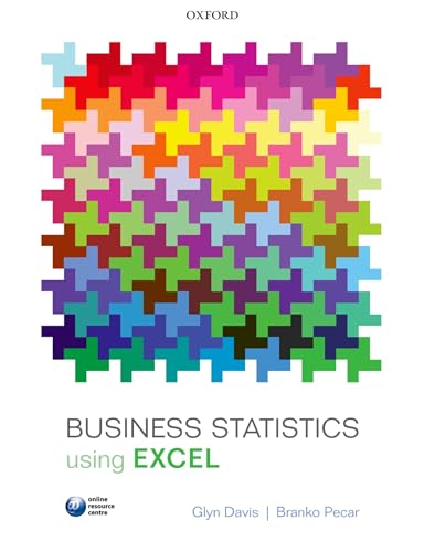 9780199659517: Business Statistics using Excel
