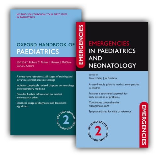 9780199659814: Oxford Handbook of Paediatrics and Emergencies in Paediatrics and Neonatology Pack