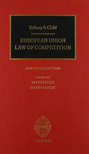 Beispielbild fr Bellamy & Child: European Union Law of Competition zum Verkauf von Anybook.com