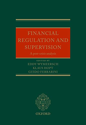 Beispielbild fr Financial Regulation and Supervision: A post-crisis analysis zum Verkauf von Phatpocket Limited