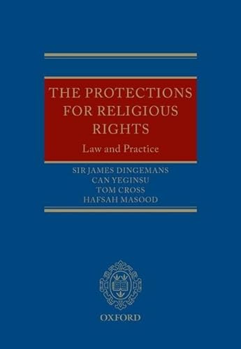 Beispielbild fr The Protections for Religious Rights: Law and Practice zum Verkauf von Reuseabook