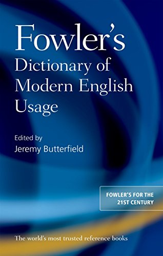 Stock image for Fowler's Dictionary of Modern English Usage for sale by Blackwell's