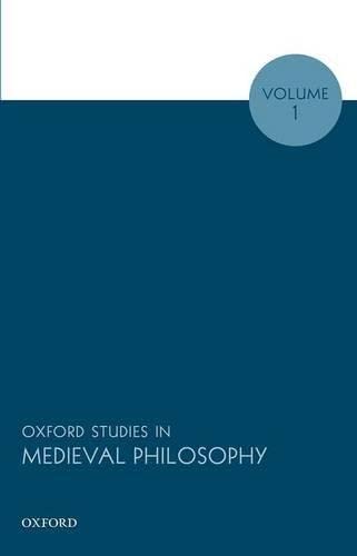 Beispielbild fr Oxford Studies in Medieval Philosophy zum Verkauf von Blackwell's