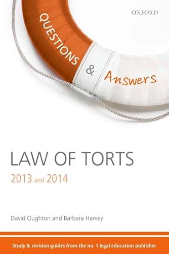 Stock image for Q & A Revision Guide Law of Torts 2013 and 2014 (Questions & Answers) for sale by MusicMagpie