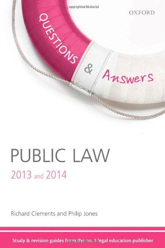 9780199661916: Q & a Revision Guide Public Law 2013 and 2014