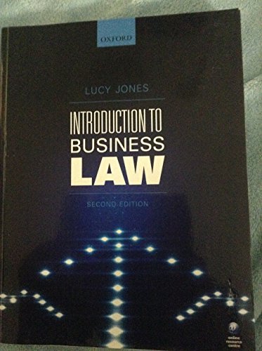 Beispielbild fr Introduction to Business Law zum Verkauf von AwesomeBooks