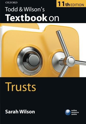 Stock image for Todd Wilson's Textbook on Trusts for sale by Hafa Adai Books