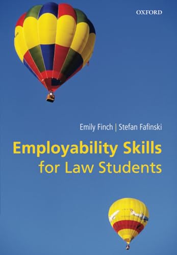 Beispielbild fr Employability Skills for Law Students zum Verkauf von Reuseabook