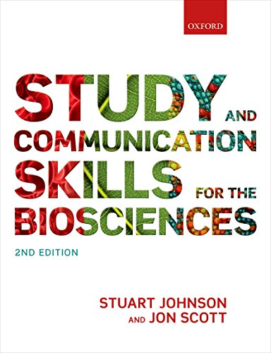 Stock image for Study and Communication Skills for the Biosciences for sale by Better World Books