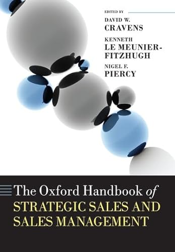 Beispielbild fr The Oxford Handbook of Strategic Sales and Sales Management (Oxford Handbooks in Business and Management) zum Verkauf von Buchpark