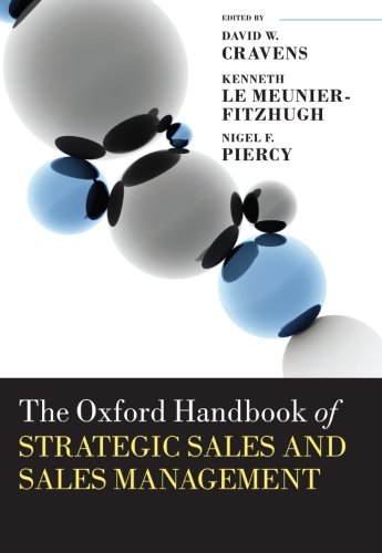 Stock image for The Oxford Handbook of Strategic Sales and Sales Management for sale by ThriftBooks-Dallas