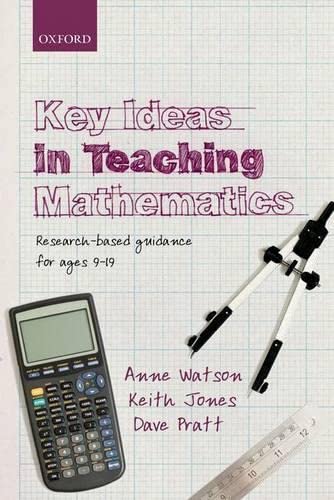 Beispielbild fr Key Ideas in Teaching Mathematics zum Verkauf von Blackwell's