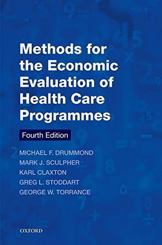 9780199665877: Methods for the Economic Evaluation of Health Care Programmes