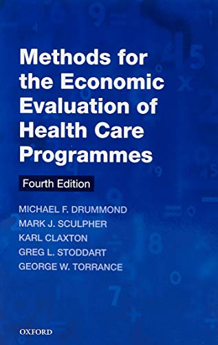 9780199665884: Methods for the Economic Evaluation of Health Care Programmes