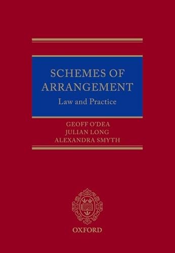 9780199665921: Schemes of Arrangement: Law and Practice