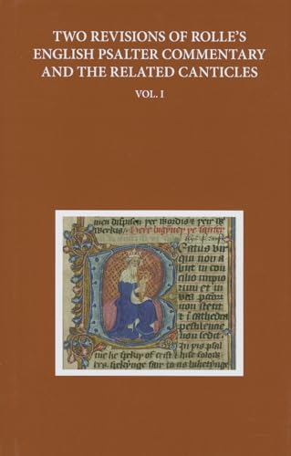 Stock image for Two Revisions of Rolle's English Psalter Commentary and the Related Canticles for sale by Blackwell's