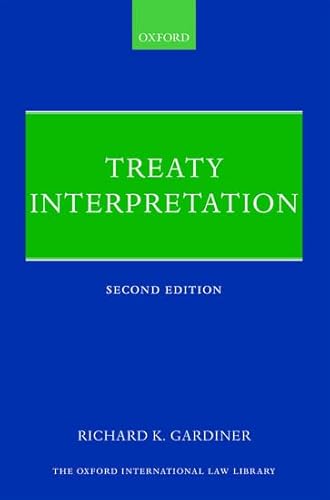 9780199669233: Treaty Interpretation (Oxford International Law Library)