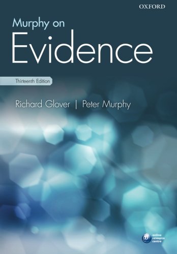 Beispielbild fr Murphy on Evidence zum Verkauf von WorldofBooks