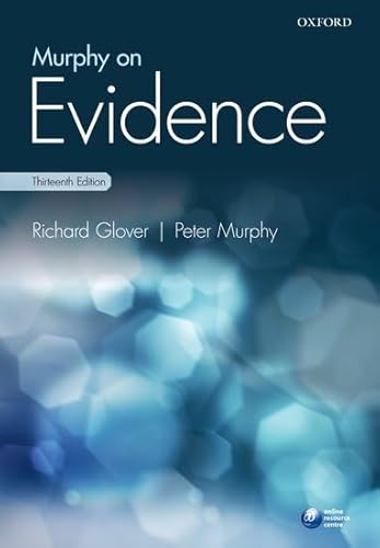 Imagen de archivo de Murphy on Evidence a la venta por WorldofBooks