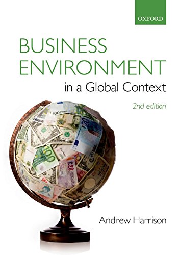 Imagen de archivo de Business Environment in a Global Context a la venta por WorldofBooks