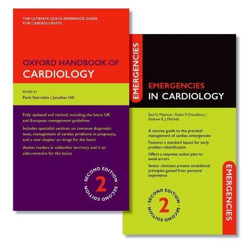 Imagen de archivo de Oxford Handbook of Cardiology and Emergencies in Cardiology Pack (Pack) a la venta por Iridium_Books