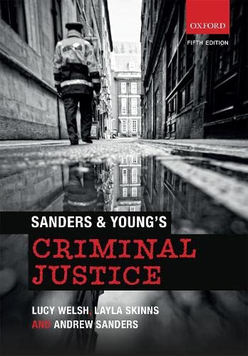 9780199675142: Sanders & Young's Criminal Justice