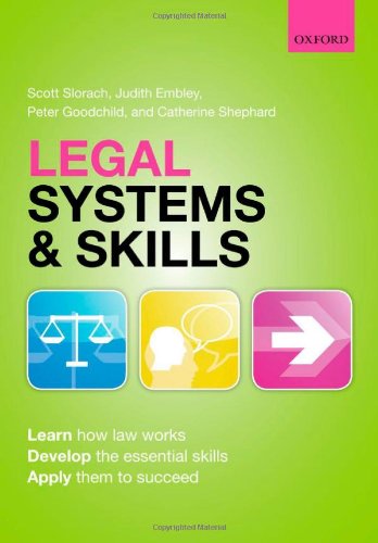 Imagen de archivo de Legal Systems and Skills a la venta por AwesomeBooks