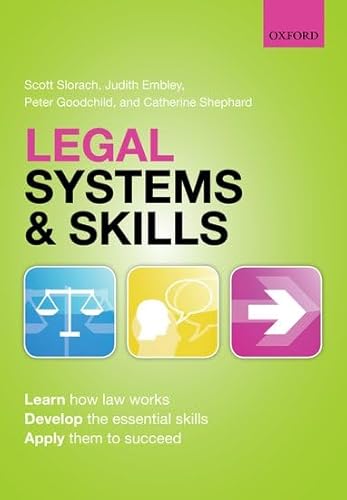 Stock image for Legal Systems and Skills for sale by AwesomeBooks