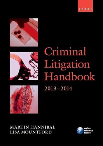 Imagen de archivo de Criminal Litigation Handbook 2013-2014 a la venta por MusicMagpie