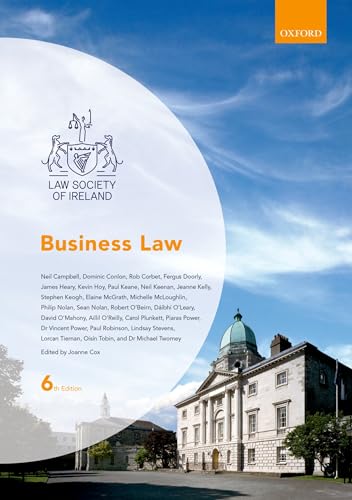 9780199678655: Business Law (Law Society of Ireland Manuals)