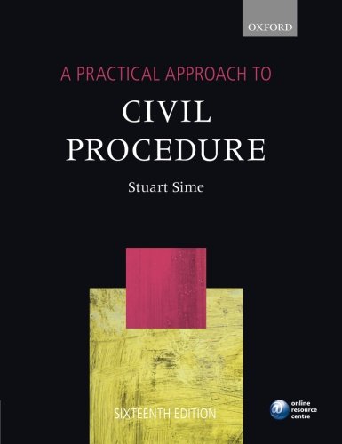 Stock image for A Practical Approach to Civil Procedure for sale by AwesomeBooks